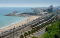 Beach and industry, Tarragona