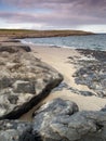 Beach on Inishmore, Ireland Royalty Free Stock Photo