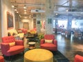 Beach Inspired Plunge Hotel Lobby