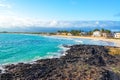 Beach on Isabela Island in Galapagos Royalty Free Stock Photo