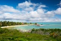 Beach on the Isla Contoy, Mexico Royalty Free Stock Photo