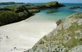 Beach on Isle of Iona Royalty Free Stock Photo
