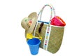 Beach Items Royalty Free Stock Photo