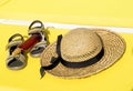 Beach items Royalty Free Stock Photo