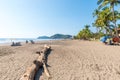 Beach Jaco - pacific coast of Costa Rica Royalty Free Stock Photo