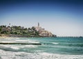 Beach by jaffa yafo old town area of tel aviv israel