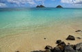 Kayaking to Moku Nui Royalty Free Stock Photo