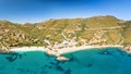 The beach Kalamos in Evia island, Greece Royalty Free Stock Photo