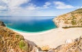 The beach Kallianos in Evia, Greece