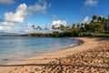 Beach at Kapalua Bay in the morning light