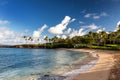 Beach at Kapalua Bay in the morning light