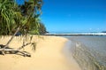 Beach in Kauai, Hawaii Royalty Free Stock Photo