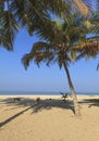 On the beach of kerala Royalty Free Stock Photo