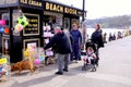 Beach Kiosk, Scarborough, North Yorkshire, UK.