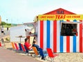 Beach Kiosk, Weymouth, Dorset. Royalty Free Stock Photo