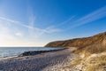 Beach in Kloster on the island Hiddensee, Germany Royalty Free Stock Photo