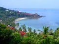 Beach in Koh Phangan, Thailand. Royalty Free Stock Photo