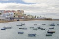 Beach La Caleta in Cadiz, Spain