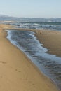 Beach of La Marquesa, Deltebre, Delta de l`Ebre, Tarragona, Cata