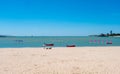 The beach La Plage De Concurrence in La Rochelle, France