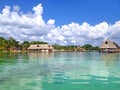 Beach of Laguna Bacalar, Mexico