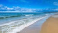 Beach landscape. Baltic coast.