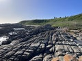 Sea and land landscape Schoenmakerskop south africa