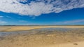 Ocean beach landscape, Nosy Satrana, Anakao, Madagascar Royalty Free Stock Photo