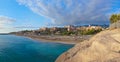 Beach Las Americas in Tenerife island - Canary