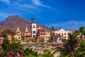 Beach Las Americas in Tenerife island - Canary Royalty Free Stock Photo