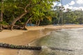 Beach in Las Galeras, Dominican Republ Royalty Free Stock Photo