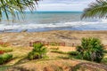 The beach in Las Tablas, Azuero Peninsula, Panama Royalty Free Stock Photo