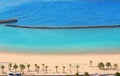 Beach Las Teresitas in Santa cruz de Tenerife north Royalty Free Stock Photo