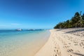 Beach of Le Morne Mauritius