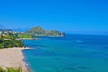 Beach and ledge Royalty Free Stock Photo