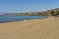 Beach on Lesvos island , Greece