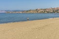 Beach on Lesvos island , Greece Royalty Free Stock Photo