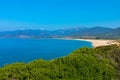 The Plage du Liamone, beach near Sagone in Corsica