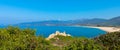 The Plage du Liamone, beach near Sagone in Corsica