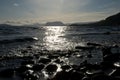 A beach in Lierne area, Norway 2009 Royalty Free Stock Photo