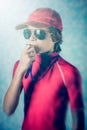 Beach lifeguard boy Royalty Free Stock Photo