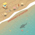 Beach Lifeguards Illustration