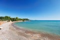 The beach Limanakia of Agios Emilianos cape of Argolida in Peloponnese, Greece Royalty Free Stock Photo