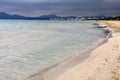 Beach on Mallorca island, Playa de Muro Royalty Free Stock Photo