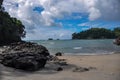 Beach at Manuel Antonio National Park, Costa Rica Royalty Free Stock Photo