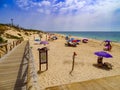 Punta Candor Beach in Rota Cadiz Andalusia Spain Royalty Free Stock Photo