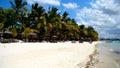 Beach at Mauritius island Royalty Free Stock Photo