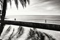 Beach in Mazarron, Murcia, southern Spain in a sunny day