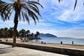 Beach in Mazarron, Murcia, southern Spain in a sunny day