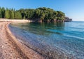 The beach Milocher in Evening.